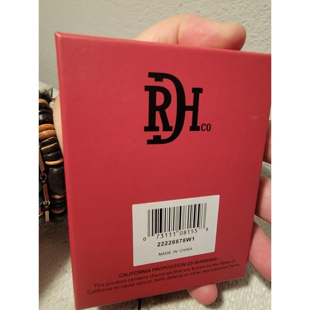 Red Dirt Hat Co Bifold Card Case Genuine‎ Wallet